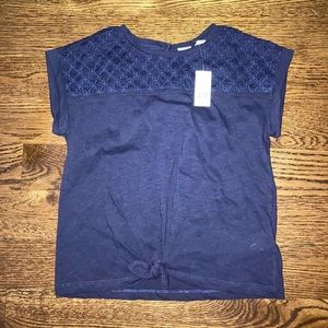 Girls navy blue top-GAP